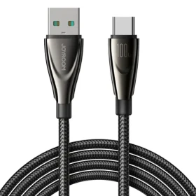 Joyroom SA31-AC6 Pioneer Series Nabíjecí kabel USB-A (M) - USB-C (M) 100W 1.2m černá (6956116759483)