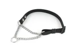 FENICA Obojek iQsil polostahovací černý / Pro psy / Nylonový / 15 mm / 35-50 cm (8592644102018)