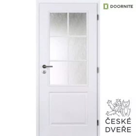 Interiérové dveře Aulida 2/3 Sklo Bílé 90P