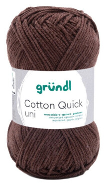 Příze 865-122 - Cotton Quick Tmavě Hnědá