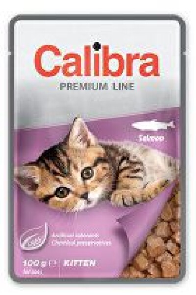 Calibra Cat kapsa Premium Kitten Salmon 100g