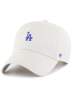 47 Brand Pánská kšiltovka Los Angeles Dodgers MLB Base Runner Clean Up Adjustable Natural
