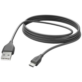 Hama Nabíjecí kabel USB USB 2.0 USB-A zástrčka, USB Micro-B zástrčka 3.00 m černá 00201588