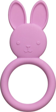 Kousátko zvířátko silikon 10-13,5cm v sáčku 11x20cm 0m+