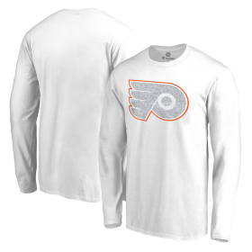 Fanatics Pánské tričko Philadelphia Flyers White Out Long Sleeve T-Shirt Velikost: