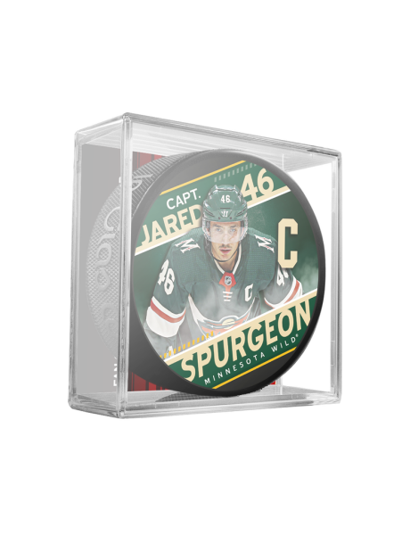 Inglasco / Sherwood Puk Minnesota Wild NHL Jared Spurgeon Captain Collection
