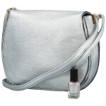 Sympatická dámská crossbody Zendaya, stříbrná