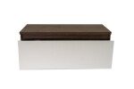 Koupelnová skříňka s krycí deskou Naturel Monza 99x30x45 cm ořech mat MONZA100WN MONZA100WN