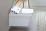 DURAVIT - SensoWash Slim Elektronické bidetové sedátko Slim, SoftClose, bílá 611000002304300