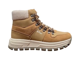 Lee Cooper LCJ-26-03-4526L Dámské zimní kotníkové boty hnědé 37