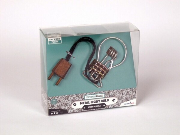 Recenttoys Hlavolam Metal Light Bulb