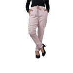 HOSH Dámské kalhoty RIPPED Velikost: UNI, Barva: Starorůžová