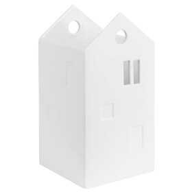 Räder Porcelánová váza Barn 20 cm, bílá barva, porcelán