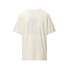 PICTURE W D&S Grizzly S/S, Natural White velikost: M