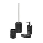 Gedy - HELEN dávkovač mýdla na postavení, černá HE8014