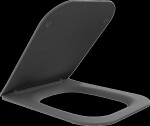 MEXEN - Madox WC sedátko Soft Close slim, duroplast, szara ciemna mat 39154061