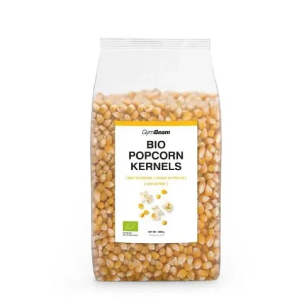 BIO Kukuřice na popcorn - GymBeam (1000 g) (105142-1-1000g)