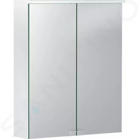 GEBERIT - Option Zrcadlová skříňka s osvětlením, 560x675x180 mm, bílá 500.258.00.1