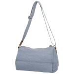 Trendy dámská crossbody kabelka Amida, světle modrá