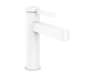 HANSGROHE - Finoris Umyvadlová baterie, s výpustí, CoolStart, EcoSmart, matná bílá 76025700