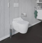 DURAVIT - ME by Starck Závěsné WC Rimless pro bidetové sedátko Sensowash, HygieneGlaze, bílá 2529592000