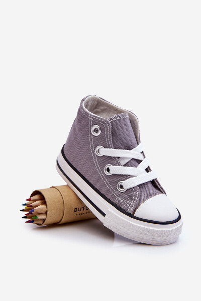 Dětské Vysoké Tenisky Šedá Filemon 21