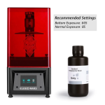 ELEGOO Standard Resin černá, 1 kg