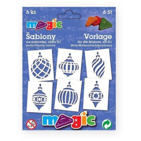 Papírové šablony VÁNOČNÍ OZDOBY