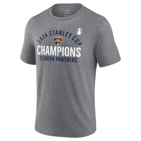 Fanatics Pánské tričko Florida Panthers 2024 Stanley Cup Champions Rush Tri-Blend Velikost: