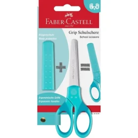 FABER-CASTELL Grip Dětské nůžky tyrkysová (181554)