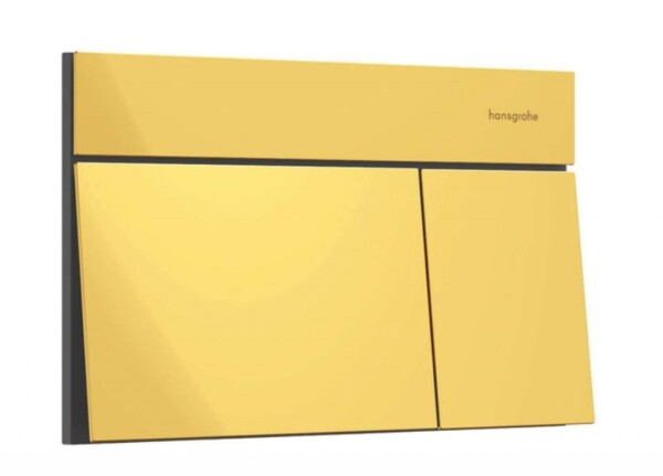 HANSGROHE - iFrame Element E Ovládání splachování, leštěný vzhled zlata 66003990