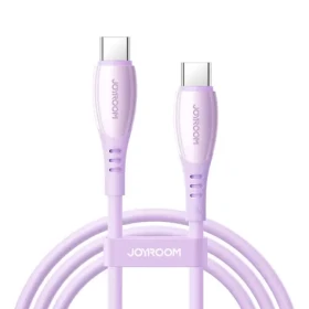 Joyroom S-A59 Vibrant Series Nabíjecí kabel USB-C (M) - USB-C (M) 60W 1.2m fialová (6956116764937)