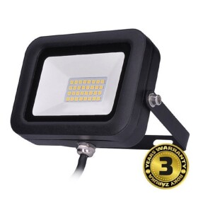 LED reflektor 30W černý 2550lm 5000K IP65 Solight WM-30W-L