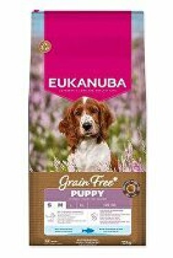 Eukanuba Dog GF Puppy Small&Medium rich in Oc.Fish12kg