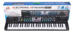 Mamido Dětský keyboard černý s mikrofonem