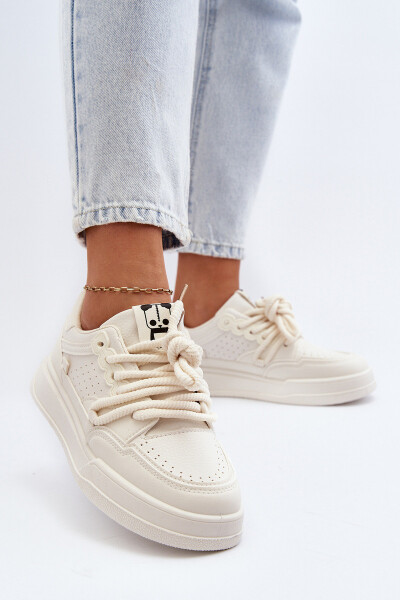 Dámské tenisky z ekokůže béžové Avanalis 40