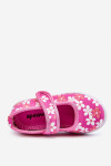 Dětské balerínky v květech růžove Noah 19
