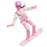 Barbie panenka povolání - snowboardistka