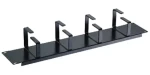 DATACOM 19 vyvazovací panel 2U 5x kov.háček (8.0 x 4.5-6.0cm) / černý (502712082)