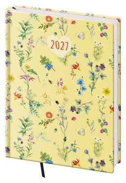 Diář 2027 denní B6 Vario - Botanica