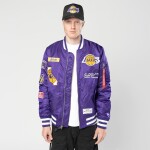 New Era Pánská bunda Los Angeles Lakers NBA Alpha Industries MA-1 Bomberjacke Velikost: 2XL