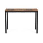 Jídelní stůl 110x70x75cm, mdf, old wood, GDT-202 OLW2