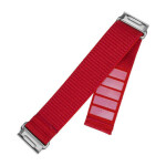 FIXED Nylonový řemínek Nylon Sporty Strap pro Garmin QuickFit 22mm červený (FIXNST2-QF22MM-RD)