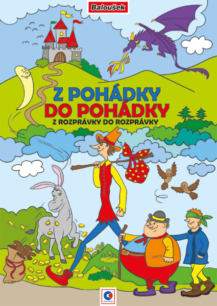 Omalovánky A4 Baloušek - Pohádky