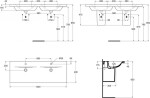 IDEAL STANDARD - Connect Polosloup pro umyvadlo, bílá E711301