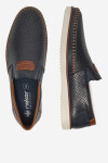Polobotky Rieker B2356-14 Přírodní kůže (useň) - Lícová