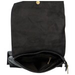 Stylový dámský kabelko-batoh Friditt, černá