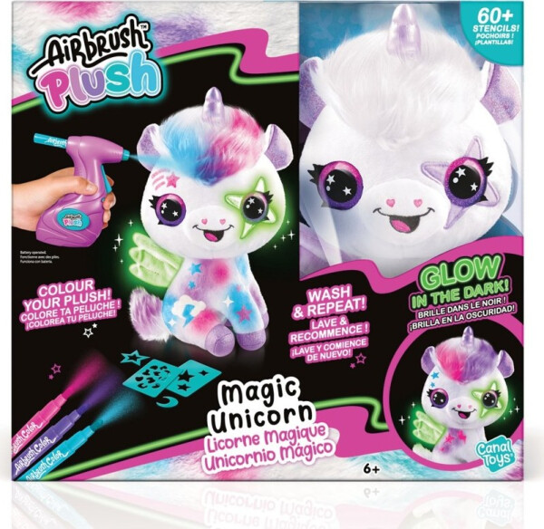 Airbrush studio - Kouzelný Jednorožec Svítící ve tmě
