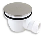NOVASERVIS - Sifon vaničkový 90/40 INOX plast 475,P