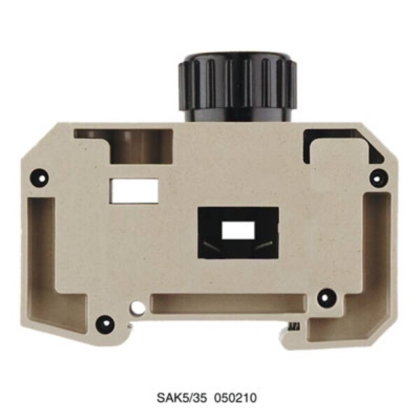 Jisticí řadová svorka SAKS 5/35 DB 0502100000 Tmavě béžová Weidmüller 20 ks